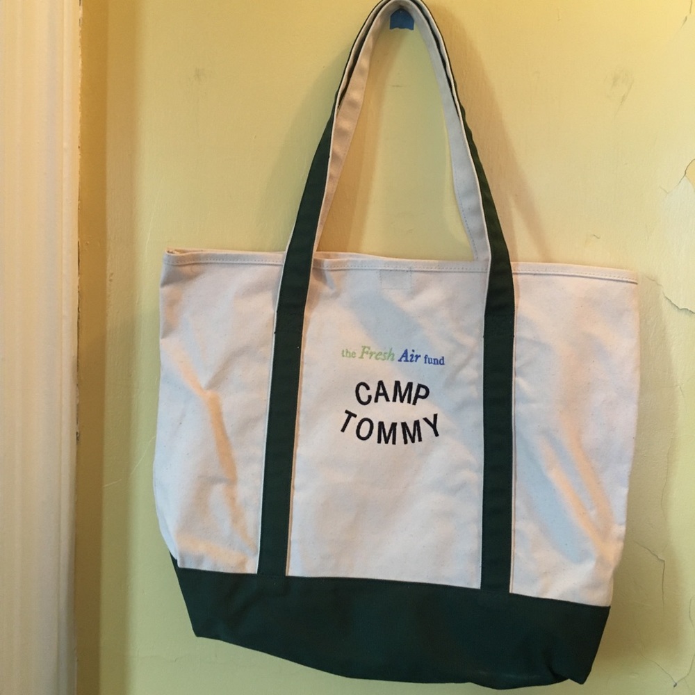 Very Large Tommy Canvas Tote Bag